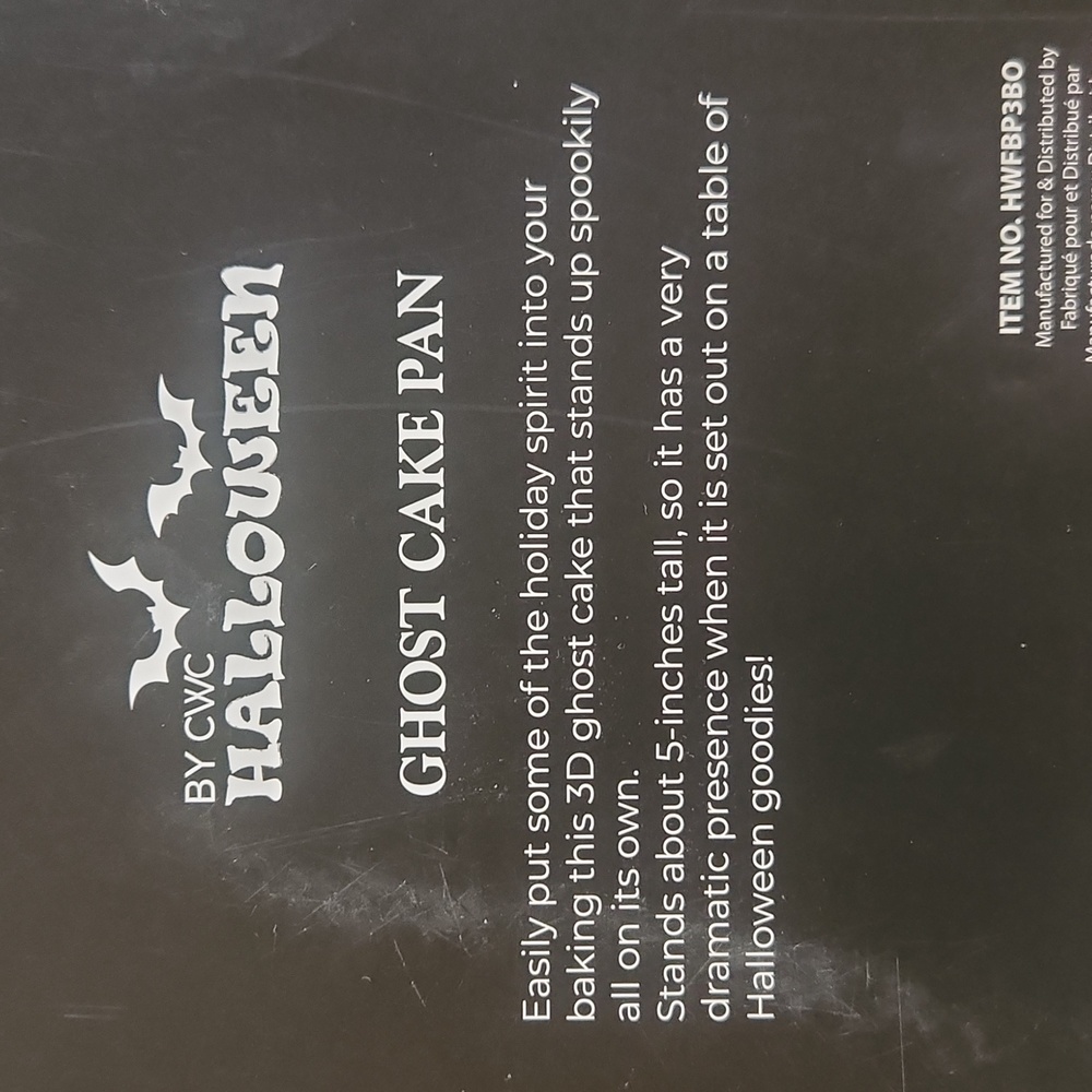 NWT 3D Ghost Cake Pan Bundle - Picture 5 of 5